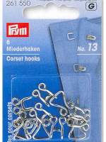 Coat Hooks & Eyes - Silver