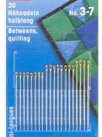 Quilters Betweens Hand Sewing Needles #3-7