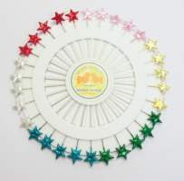 Pin Wheel - Star Pearl Pins