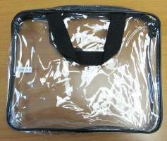 Large Clear Vinyl Bag