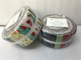 Jelly Roll 100% Cotton Quilted Fabric - Pattern #1