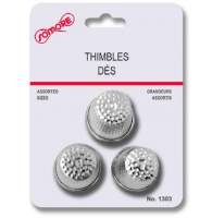 Thimbles 3 Assorted Sizes