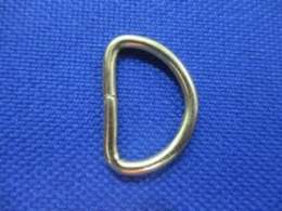 3/4" Brass Plated D-rings (Non-welded)