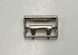 Two Prong Buckle, Nickel