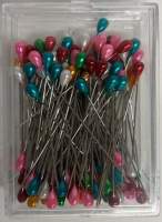 Large Pearl Pins - Mixed Colours