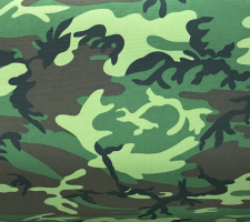 1000D Textured Nylon Woodland Camouflage