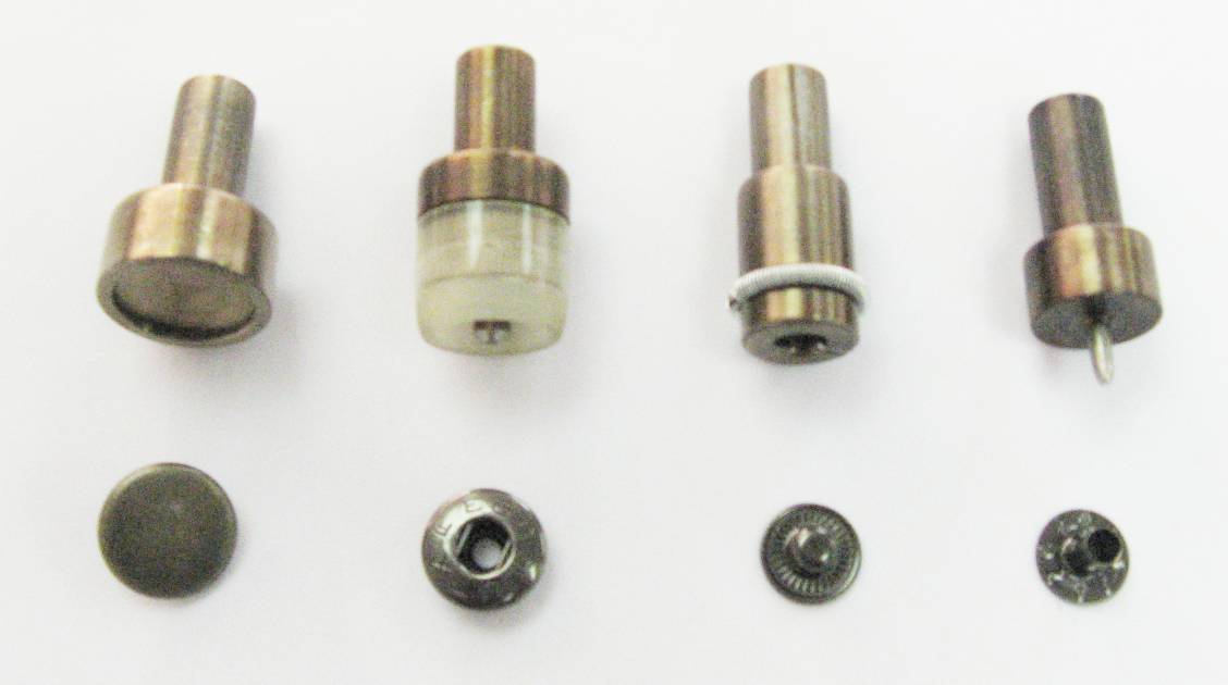 Die Set for Small Spring Snap Press & Dies PacCana Enterprises