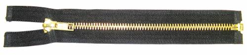 Brass Jacket Zipper