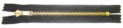 #5 Jean Zippers - Antique Brass