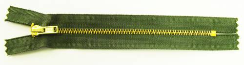 Pant Zippers - Brass
