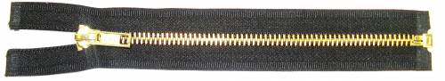 Fire Retardant Brass Jacket Zippers