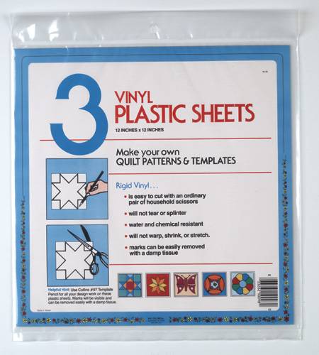 Plastic Pattern Sheets