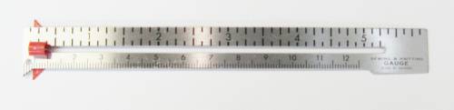 Seam Gauge - Silver