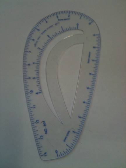 French Curve Ruler