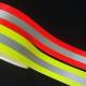 FR Reflective Tape - Fluorescent w/Silver Stripe