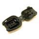 Zipper Pull Cord End - Rounded